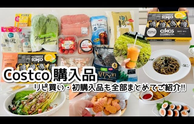 【コストコ】2025.7月/ 2人暮らしの【Costco購入品】全13点を一気にご紹介!! ｜初購入品+リピ購入品・アレンジレシピ