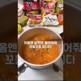 [신라면 더레드 레시피] 고춧가루+빨강고추로 매운맛 업🔥 극한 도전각 #05