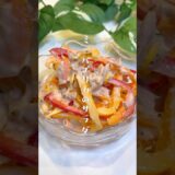 コストコでミニパプリカ買ったら、コレ作って！子どももハマるサラダ！