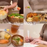 【 食費月一万円 】節約ごはんを楽しむ一人暮らし社会人の８月食費家計簿公開📝  / 給料日ルーティン👛 / 毎日のお弁当🍙🧡