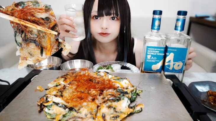 家庭用本格鉄板で大失敗した”韓国海鮮チヂミ”を最高に美味くする二つの鬼美味だれ!!