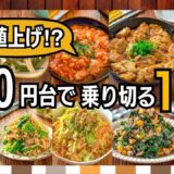1人分100円台！節約作りおきおかず10品【主菜&副菜で献立完成】
