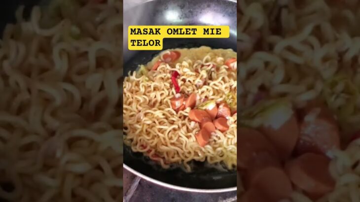 Olahan anti gagal buat anak kost – Omlet Telor #cooking