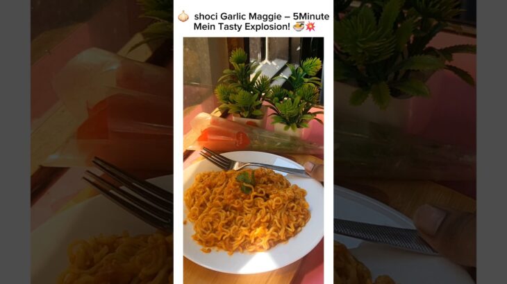 5-Min Maggie Hack! ⚡ #shorts #Maggie #streetfood
