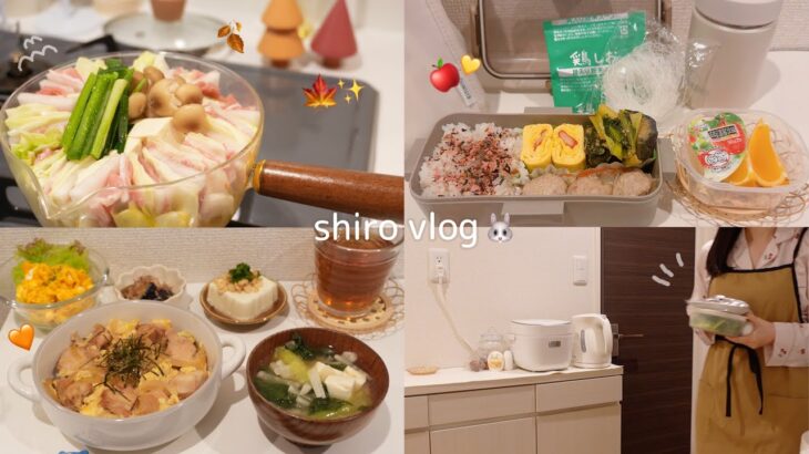【 食費月1万円 】平日5日間の節約ごはん全部見せます🍚🥕買い物🛒〜お弁当作り•家計簿📔まで丸わかり👩🦰✨