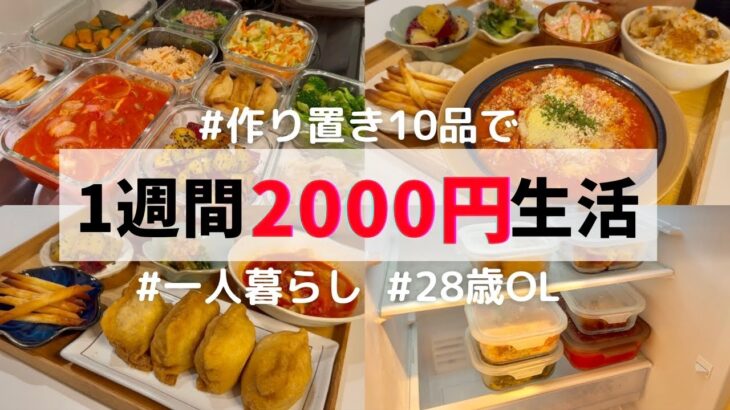 【もう毎日作らない】平日ラクする作り置き!保存のコツ&買い物リスト付き