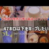 【主婦ダイエットvlog】ダイエット中主婦。118週目|食事記録|体重体脂肪率記録|関西万博海外レストランチェコ