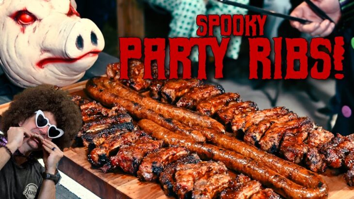 Epic BBQ Party With Spooky Surprises!