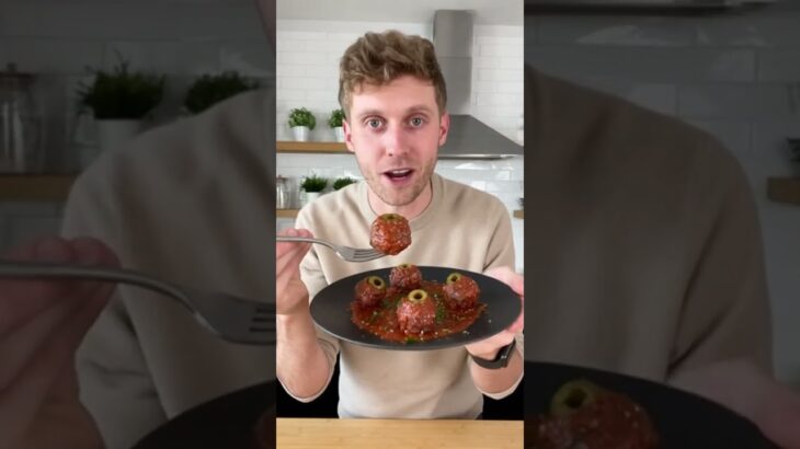 Halloween Party Food Idea  #recipe #food #meatballs #cooking #chef