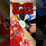 【辛ラーメン】牛乳ぶち込んだら神アレンジ完成した