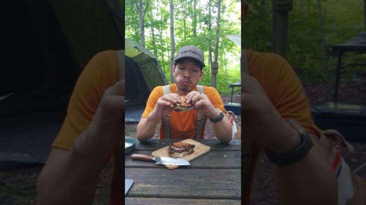 Gourmet Camp Cooking: The ULTIMATE Patty Melt Upgrade (with Horseradish Havarti)